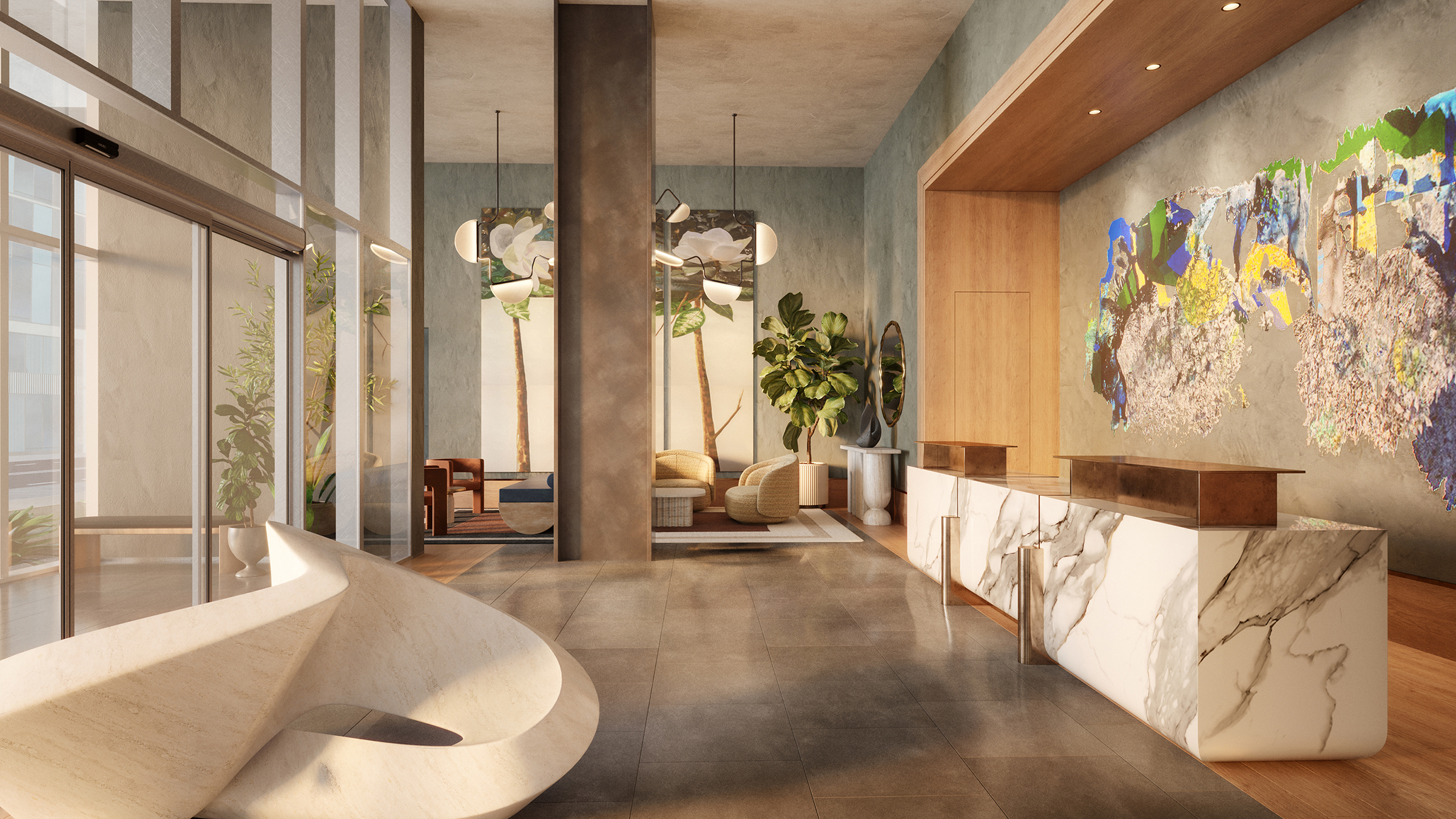 HALL Park Hotel Lobby